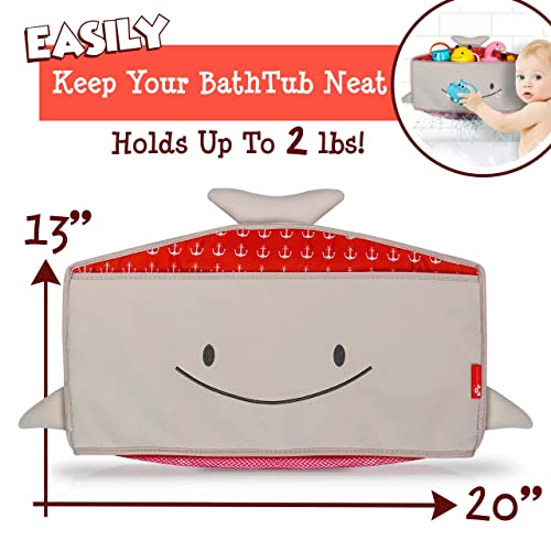 Simple Joy Bathtub Toy Organizer for Baby, Kids, & Toddlers Bath Toys