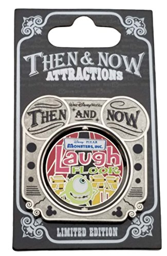 Disney Pin - WDW - Then and Now - The Timekeeper to Monsters, Inc. Laugh Floor