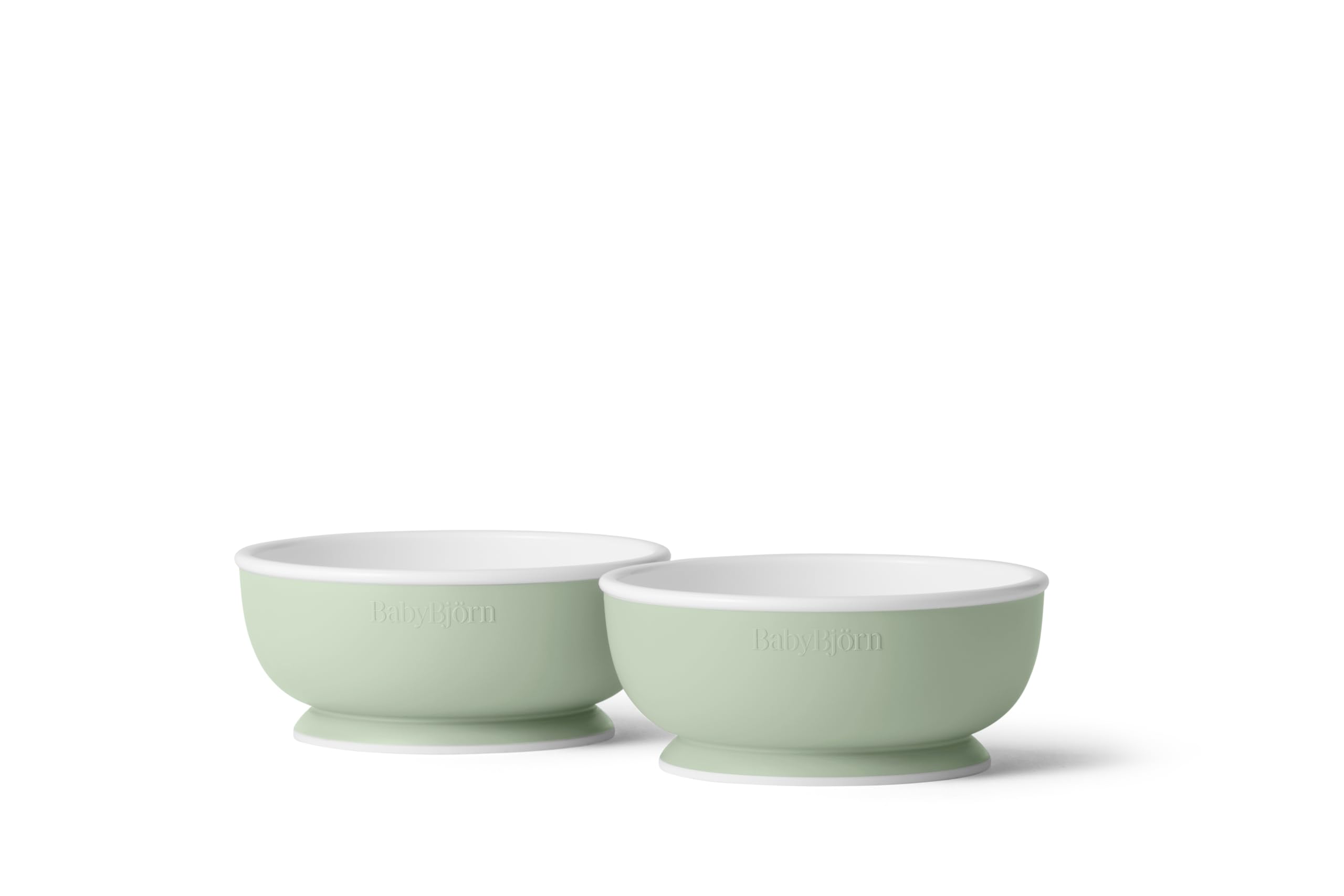 BabyBjörn Baby Bowl, 2-Pack, Powder Green