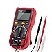 Multimeter, Exwell Digital Multimeter with Two Sets Multimeter Test Leads, 7.3x3.5x1.9 Inches Voltage Tester/Meter Black Protective Case Included
