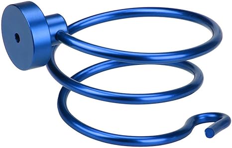 Donci - Estante de pared para secador de pelo, de aluminio, para baño