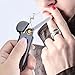 SunTime USB Mini Lighter Electric Reachargeable Flameless Windproof Slim Cigarette Portable Double Side Coil Lighters (Black)