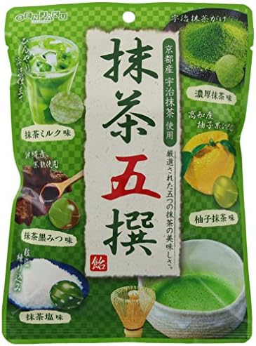 Senjaku candy Honpo Matcha five Sen 80gX6 pieces