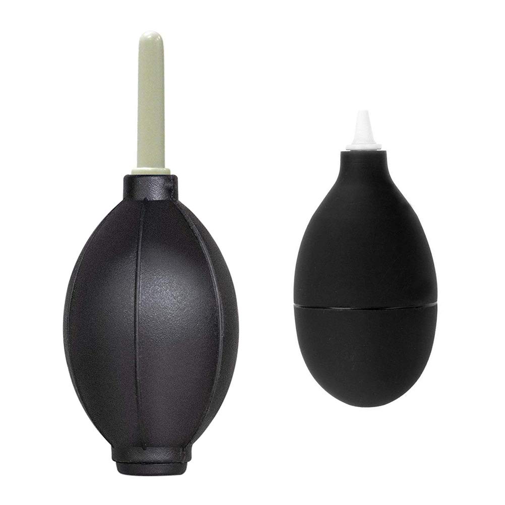 Air Blower,2 Pack Hand Air blowers Cleaner with Short and Long Nozzle Camera Lens and Keyboard Dust Cleaner Rocket Blower for Camera Cleaning Kit