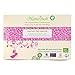 Natratouch Organic Cotton Sanitary Pads and Panty Liners - Sampler Pack -6 sizes (22 pieces)
