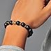 Earth Therapy Buddha Root Chakra Lava Rock Bracelet - Gold Plated Volcanic Lava Healing Buddha Bracelet for Men, Women, and Yogis