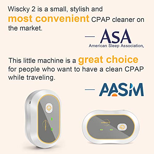 image for Wiscky CPAP Cleaner and Sanitizer, Portable CPAP Cleaner Bundle Includ