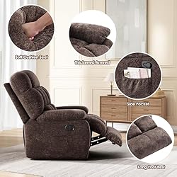 Recliner Chair, Single Sofa Chair with