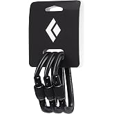 BLACK DIAMOND Hotforge Lightweight Aluminum Lockin Screwgate Carabiner