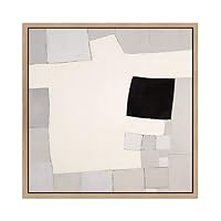 SIGNWIN Framed Canvas Wall Art Colorful Texture Canvas Prints Home Artwork Decoration for Living Room,Bedroom - 16x16 inches