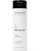 Zenagen Revolve Men's Thickening Shampoo | 5 Minute Hair Treatment | Plant-based shampoo refreshes scalp and helps thinning hair look thicker, fuller and denser from root to tip