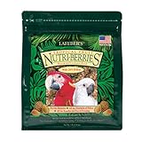 LAFEBER'S Tropical Fruit Nutri-Berries Pet Bird Food, Made with Non-GMO and Human-Grade Ingredients, for Macaws and Cockatoos, 3 lb
