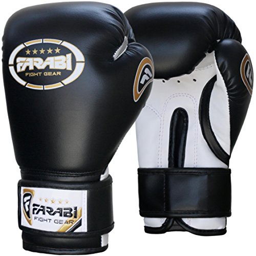 Farabi Kids boxing gloves junior boxing gloves junior MMA Muay thai kickboxing and punching bag mitts 6Oz