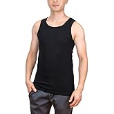 SHEEP RUN 100% Merino Wool Men's Lightweight Moisture Wicking Breathable Tank Top