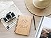 Eat Well Travel Often Laser Cut Wood Journal (Notebook / Birthday Gift / Gratitude Journal / Handmade)