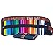 MANDBOYCOLORPRISM, Colored Pencils with Canvas Case / 48 Count Vibrant Artist Grade Blend-able. Includes E-Coloring Book, pencil sharpener, and watercolor brush.
