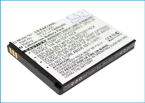 Power2tek BATTERY 3.7V For Emporia TELME E1000, AK-E1200, BAT-E1200, TELME E1200 +FREE Power Bank (2600mAh)