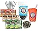 DeDe Instant Boba Tea Kit 9 Drink Packets, Straws & Boba Thai, Milk & Green Tea Latte by Buddha Bubbles Boba