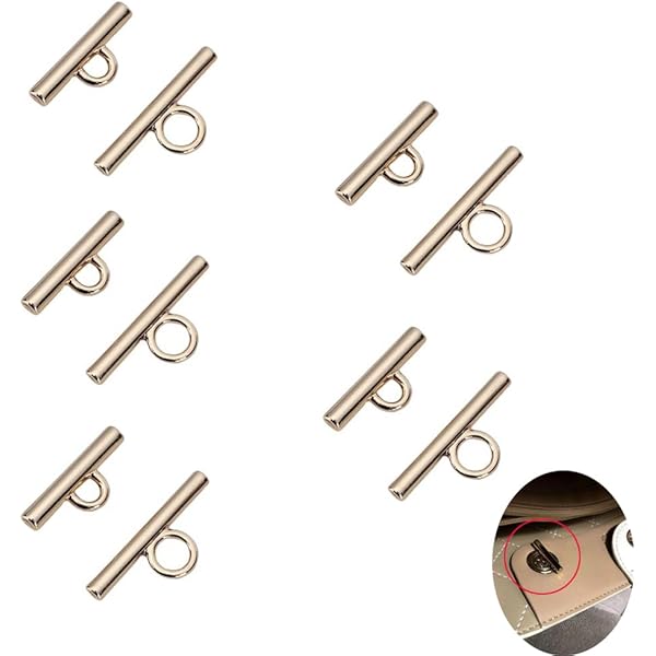Amazon.com: NextFashion T Bar Clasp Toggle Clasps Closer Toggle