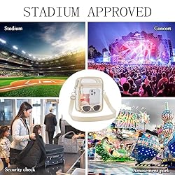USPECLARE Clear Purse Stadium Transparent Messenger