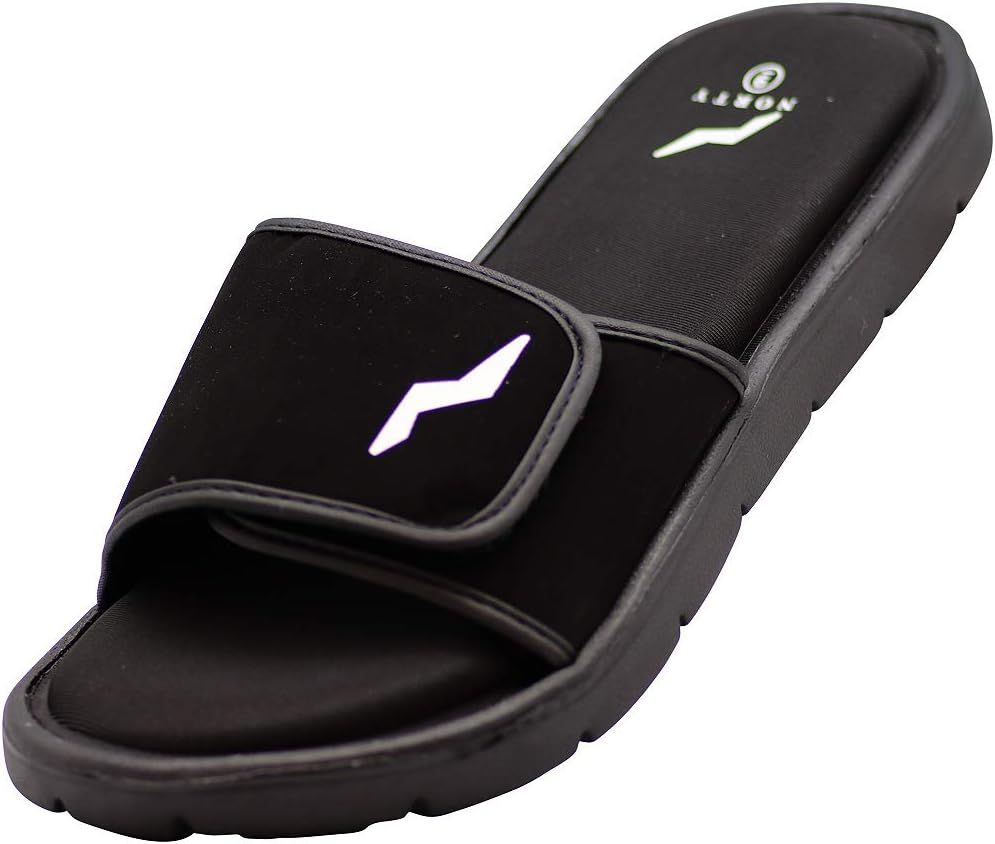 NORTY - Women's Memory Foam Footbed Sandals - Casual for Beach, Pool, Shower