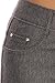 Women's Plus Size Cotton Blend Stretchy Jeggings With 5 Pockets (GRAY, XL)