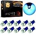LED Monster 10-Pack Ice Blue Interior Dome Map LED Bulbs 5 SMD Car License Plate Lights LED Lamp 12V 168 194 T10 5-SMD