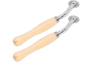 PULABO 2Pcs Tracing Wheel Strong Paper Perforator Tracing Wheel Tracing Wheel Clamping Force Diy Tracing Wheel Sewing With St