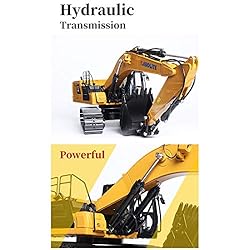 PeleusTech Remote Control Excavator Metal 1:16 2.4