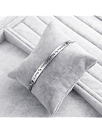 Inspirational Bracelets Gifts Engraved Personalized Fashion Bangles for Women Girl Sister Mother Friends