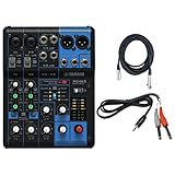 Yamaha MG06X 6 Input Stereo Mixer (with SPX Effects) w/Stereo 1/8