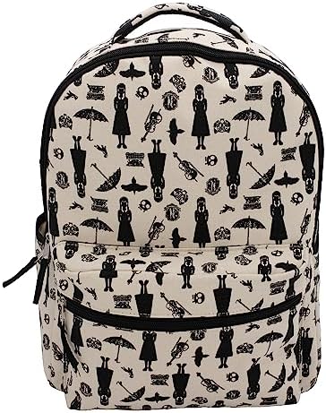 Amazon.com | Wednesday Mini Backpack for Kids Set - 10 Faux Leather  Wednesday Addams Backpack with Front Pocket Plus Water Bottle | Wednesday  Backpack Bundle for Girls | Kids' Backpacks