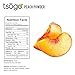 Tsogo Premium Whole Fruit Peach Powder, 99g 48 Servings of Premium Quality 100% Whole Freeze-Dried Peach Fruit Powder - No Added Flavors, Fillers or Sugars