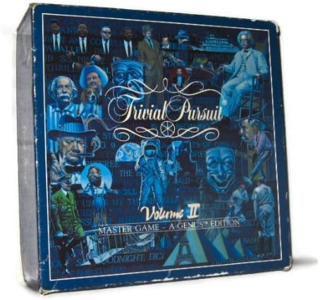 Trivial Pursuit Volume II Master Game - A Genus Edition