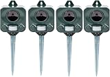 PestBye Ultrasonic Cat Repeller Set of 4 Battery Operated Motion Activated view 1