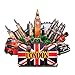 London Magnet 4 Inch 3D Big Ben Magnet and London Landmarks