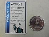 Batman Fluxx Promo Card & Coin: Two-Face Flip Action Card and Limited Edition Coin by Fluxx