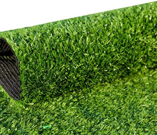 Ynfngxu 保障 人工芝屋外緑超高密度休日の芝生現実的な庭の活動会場テラスの装飾15ミリメートル杭高さ1メートル 2メートル Size 2x5m