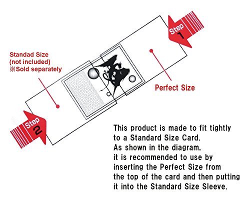 KMC 100 Pochettes Card Barrier Perfect Size Soft Sleeves  2 Pack Value Set !