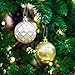 Valery Madelyn Traditional Red and White Shatterproof Christmas Ball Ornaments, Christmas Tree Ornament Decoration, Themed with Tree Skirt(Not Included)