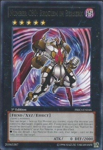 Yu-Gi-Oh! - Number C80: Requiem in Berserk (PRIO-EN046) - Primal Origin - Unlimited Edition - Rare