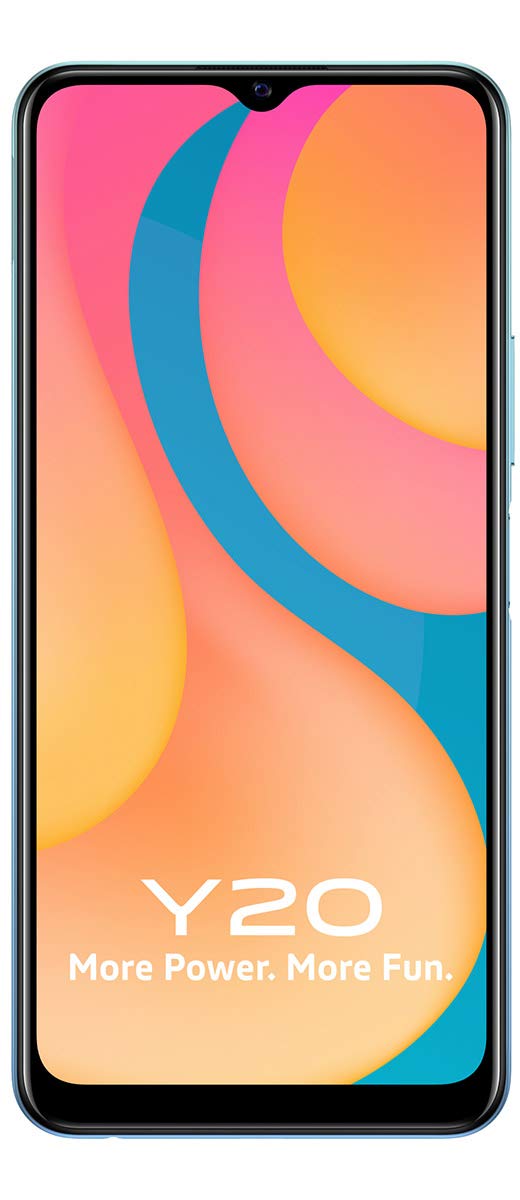 Vivo Y20 (Purist Blue, 4GB RAM, 64GB Storage) with No Cost EMI/Additional Exchange Offers