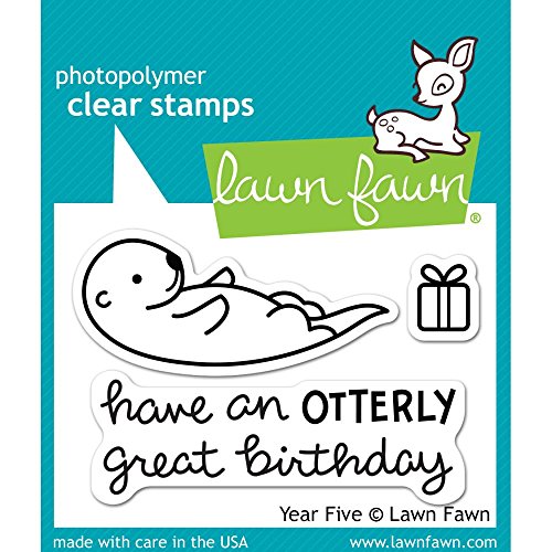 Lawn Fawn Clear Stamps LF807 Year Five