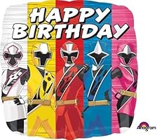 The Ultimate Power Rangers Ninja Steel 5th Birthday Party Supplies