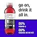 vitaminwater zero xxx, electrolyte enhanced water w/ vitamins, açai-blueberry-pomegranate drinks, 16.9 fl oz, 6 Pack