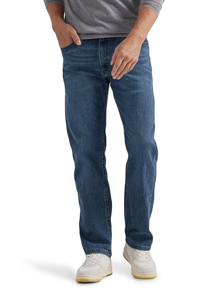 WRANGLER AUTHENTICS MEN’S REGULAR FIT COMFORT FLEX WAIST...