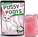 Pussy Poots Cotton Candy – Funny Cotton Candy Gag Gifts Naughty Stocking Stuffers Pussy Cat Toots Pink Cotton Candy Gifts for Adults Weird Gag Gifts Kitty Pink Pussycat Adult Gag Gifts