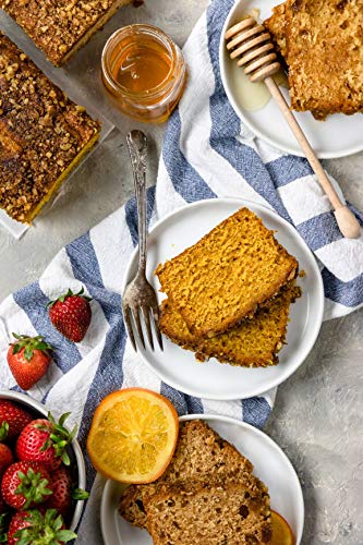 Classic Date Nut Bread, Full Flavor of Dates & Nuts, Crunchy Walnuts, Moist, Dense, Traditional Recipe in a 16 oz Loaf, Serves 8-10 - Certified Kosher - Thumbnail 2