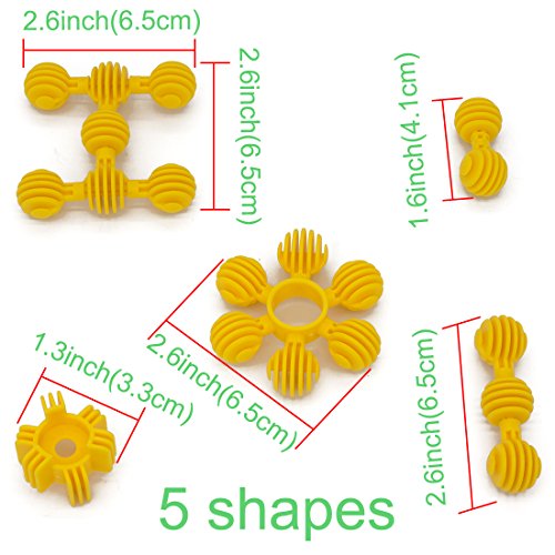 Kvvdi 50pcs Sunflower Building Blocks Interlocking Toys for Kids - Thumbnail 3