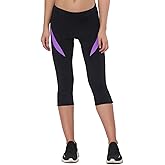 Santic Women's Bike Pants 4D Padded Cycling Capris Shorts 3/4 Biking Tights Bicycle Capris